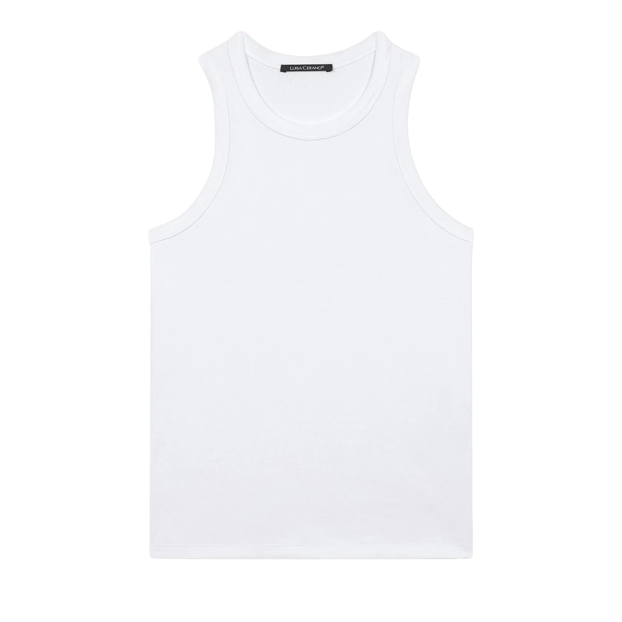 Thumbnail - Luisa Cerano - Basic-Tanktop - Größe 44 - weiß
