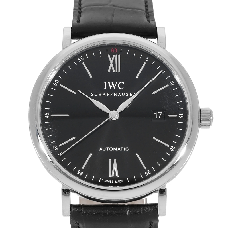 IWC Montre automatique Portofino Schwarz