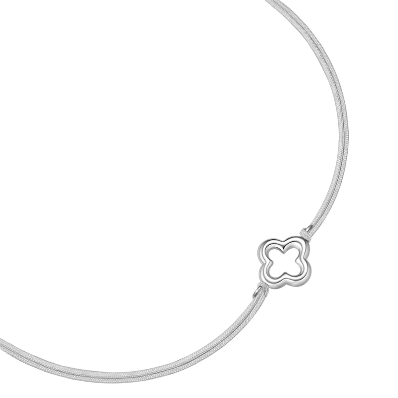 Glanzstücke München Armband Edelstahl Armband Kleeblatt silber(Image 3)