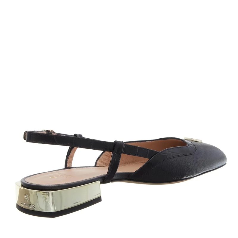 AIGNER Ballerinas Fashion Saskia 18A Black(Image 3)