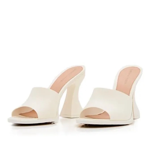 Bottega Veneta 10Mm Cha Cha Mules Neutrals Sandaler