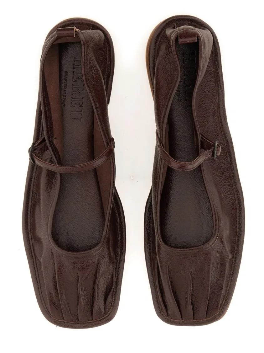 Thumbnail - "Dansa" Dancer Flat Shoes - Gr. 37 (EU) - in Braun