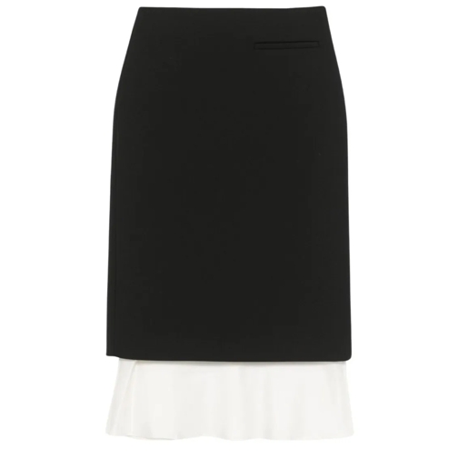 Róhe Bleistiftröcke Pencil Midi Skirt Black