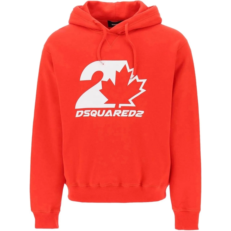 Dsquared2  hoodie dsquared printed rot