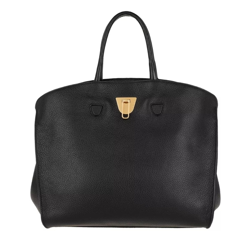 Coccinelle Tote Bag Grained Leather Noir Tote