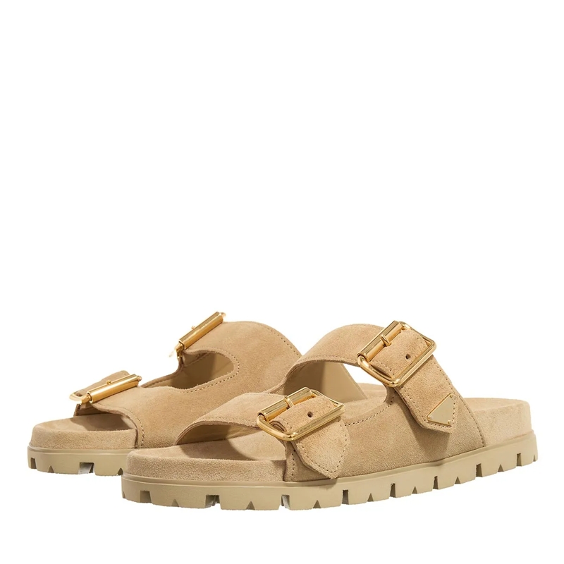 Prada Sandalen Sandali Scamosciato Ecru(Image 2)