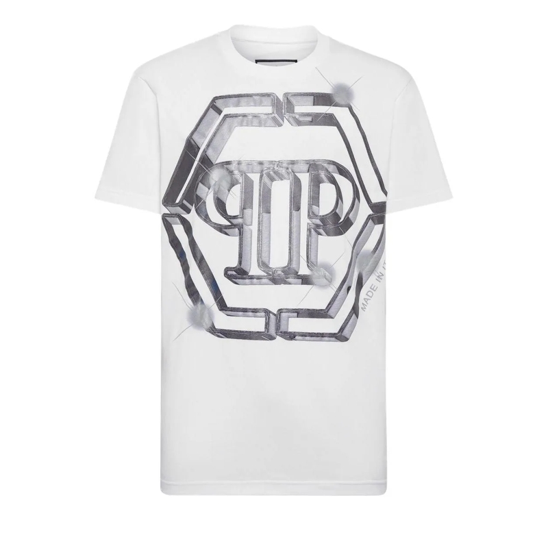 Philipp Plein T-Shirt T-Shirt weiss