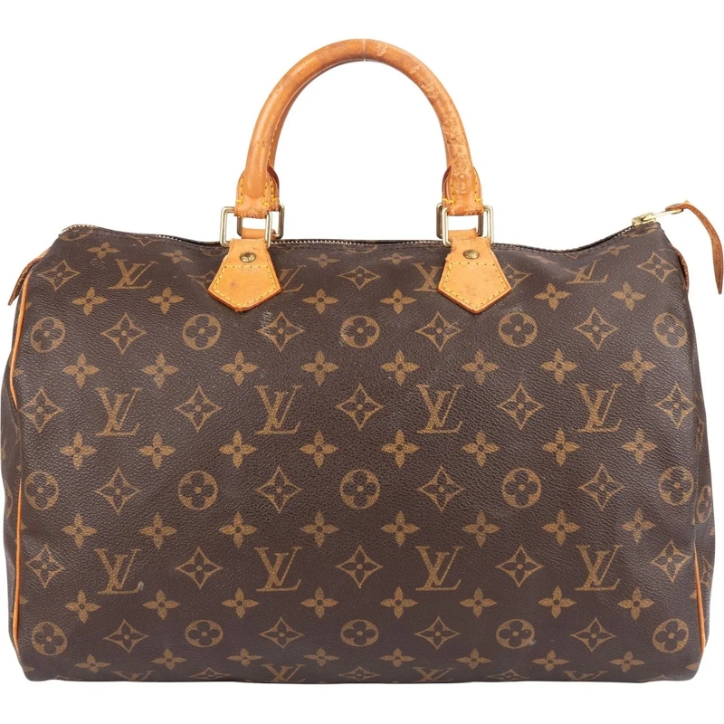 Louis Vuitton Tote Louis Vuitton Monogram Canvas Speedy 35 Handbag braun