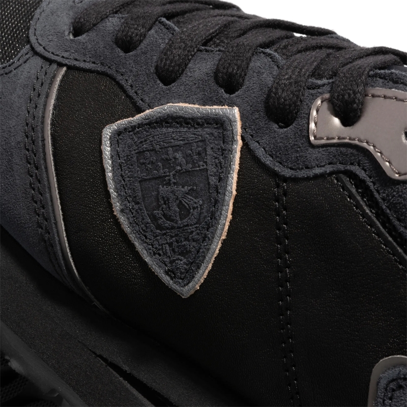 Philippe Model Lage-top sneaker Tropez Haute Low Woman West Mixage_Noir(Image 4)