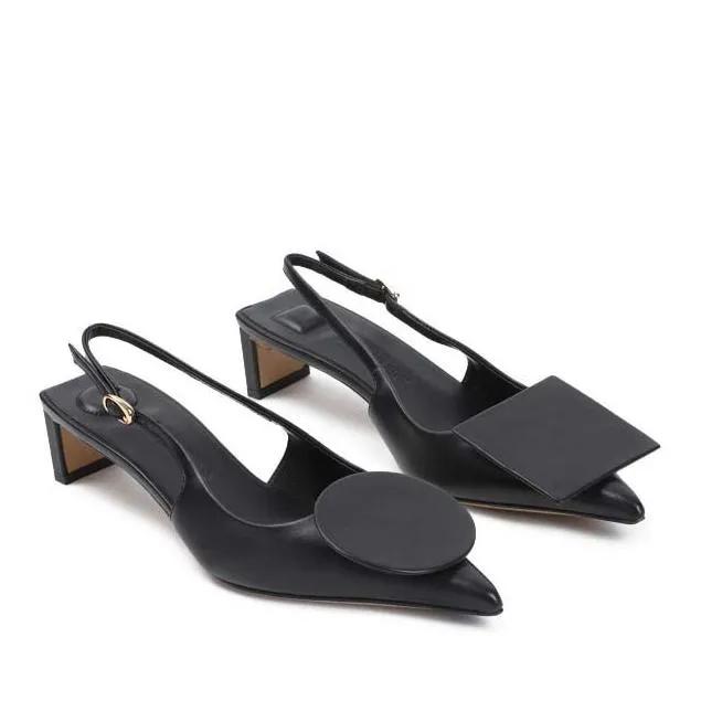 Jacquemus Pumps & High Heels - Les Slingbacks Duelo B Pumps - Gr. 36 (EU) - in Schwarz - für Damen