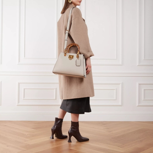 Guess Fourre-tout Stephi Bamboo Satchel Stone (Image 2)