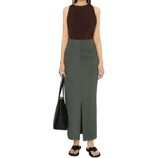 Max Mara Midi Rokken Skirts Forest mehrfarbig