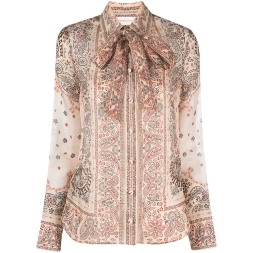 Zimmermann  Paisley Print Shirt Multicolor