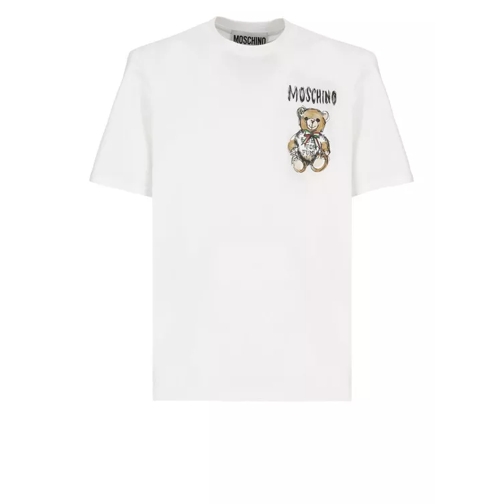 Moschino T-Shirt With Logo White 