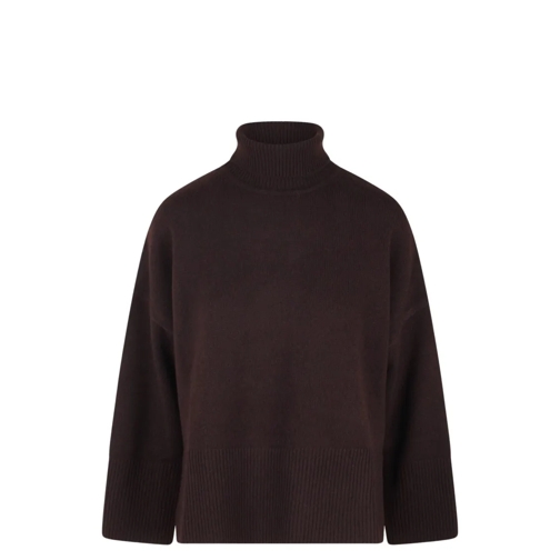 Be You Turtle Neck Sweater Brown Jumper med turtleneck