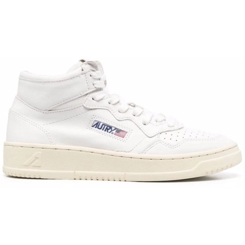 Autry International Low-Top Sneaker baskets a patch logo 5 weiß