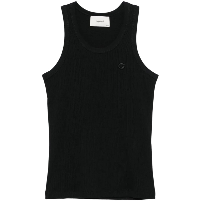 Coperni T-Shirt Top Black schwarz