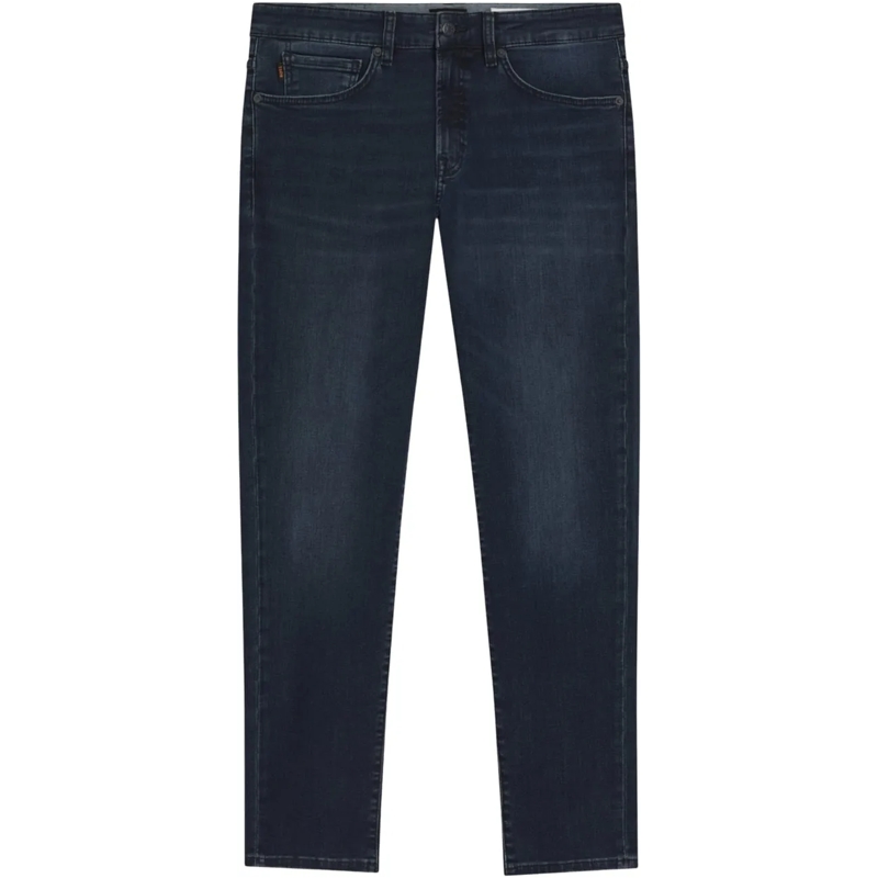 Boss Jeans mit geradem Bein Heren Jeans blau