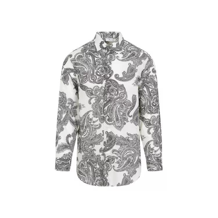 Etro - Soho White Cotton Shirt - Größe M - white