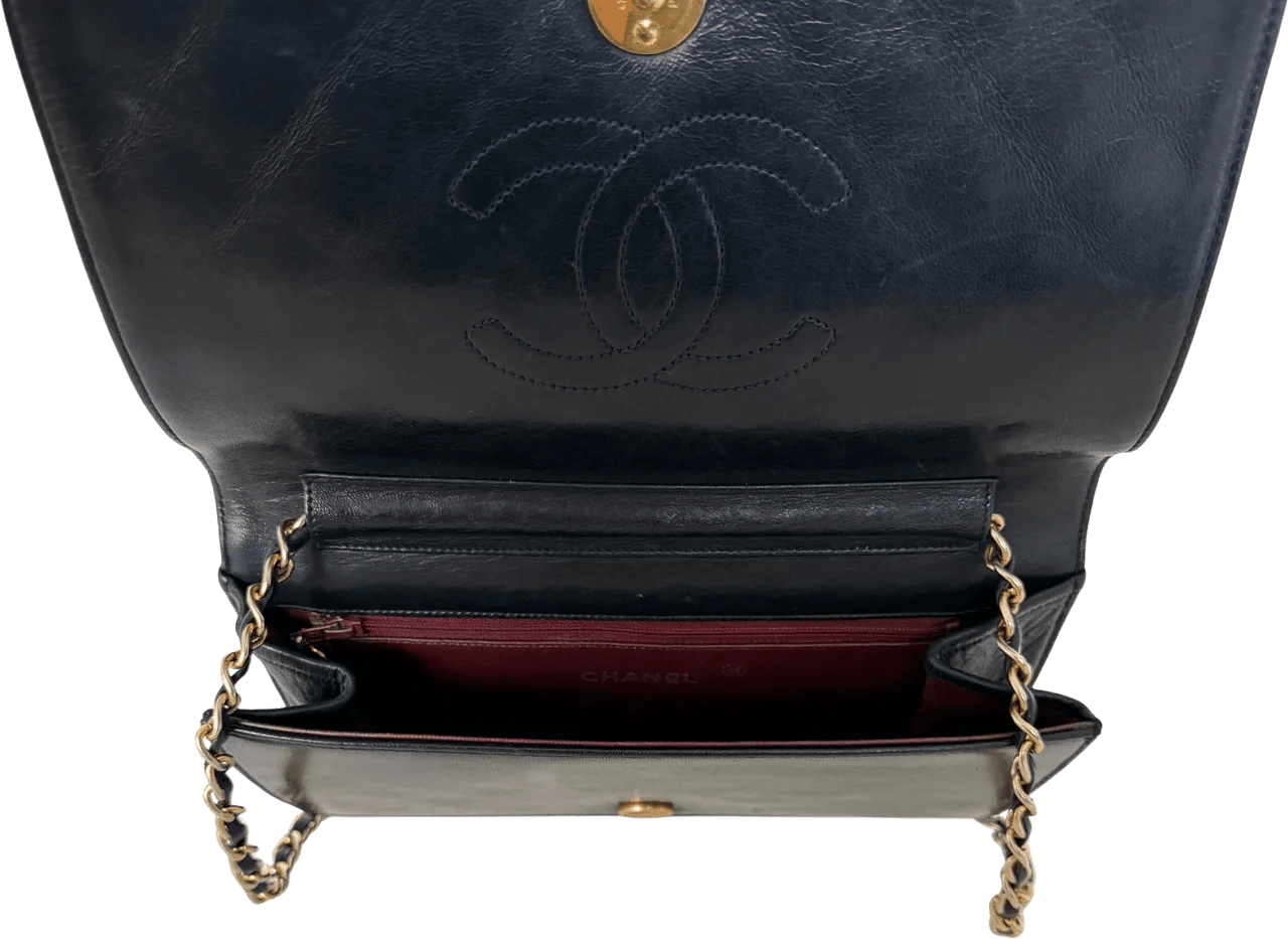 Thumbnail - Chanel Hobo Bags - Chanel Timeless Wallet on Chain WOC Lambskin Black - Gr. unisize - in Schwarz - für Damen