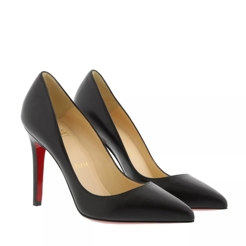 Christian Louboutin Pigalle 100 Shiny Nappa Leather Black Pump