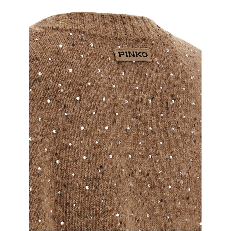 Pinko Strickjacke 'Marche' Cardigan Brown