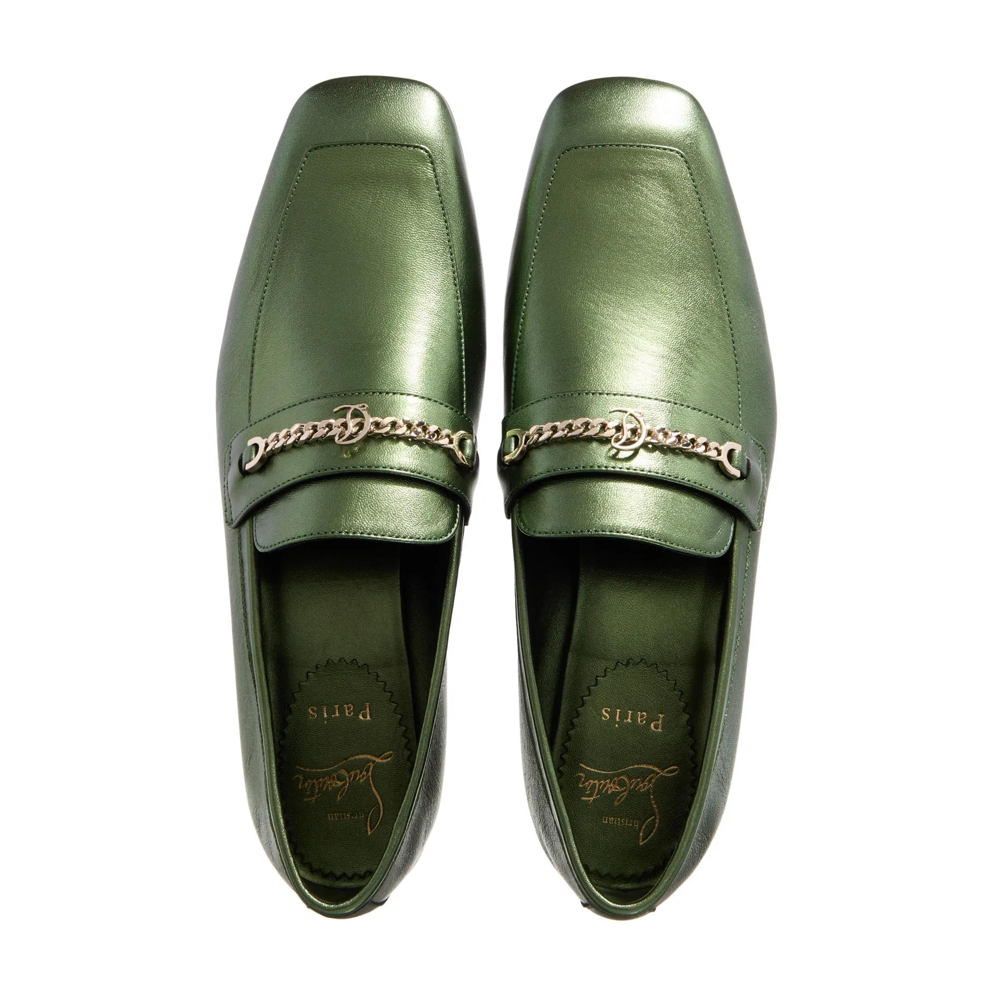 Thumbnail - Christian Louboutin Loafer - Mj Moc Women Shoes - Gr. 38 (EU) - in Grün - für Damen