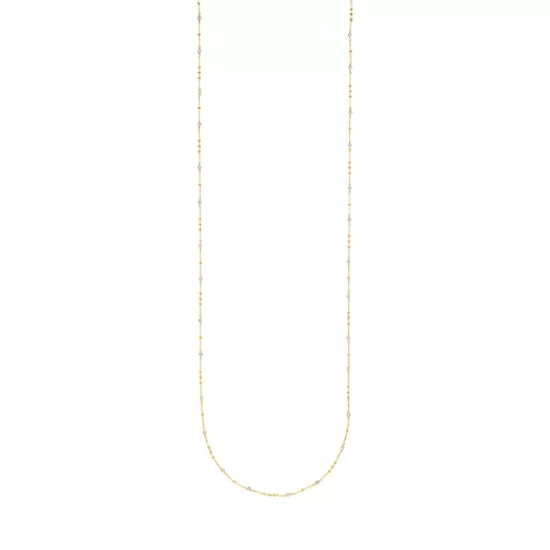 Leaf Necklace Fyling Gem Sterlingsilver Gold Lange Halsketting