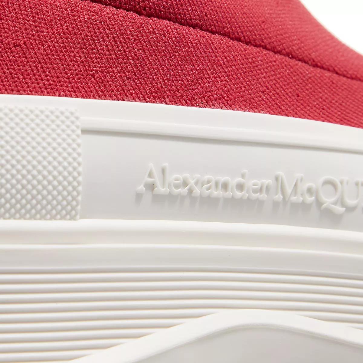 Alexander mcqueen best sale red sneakers