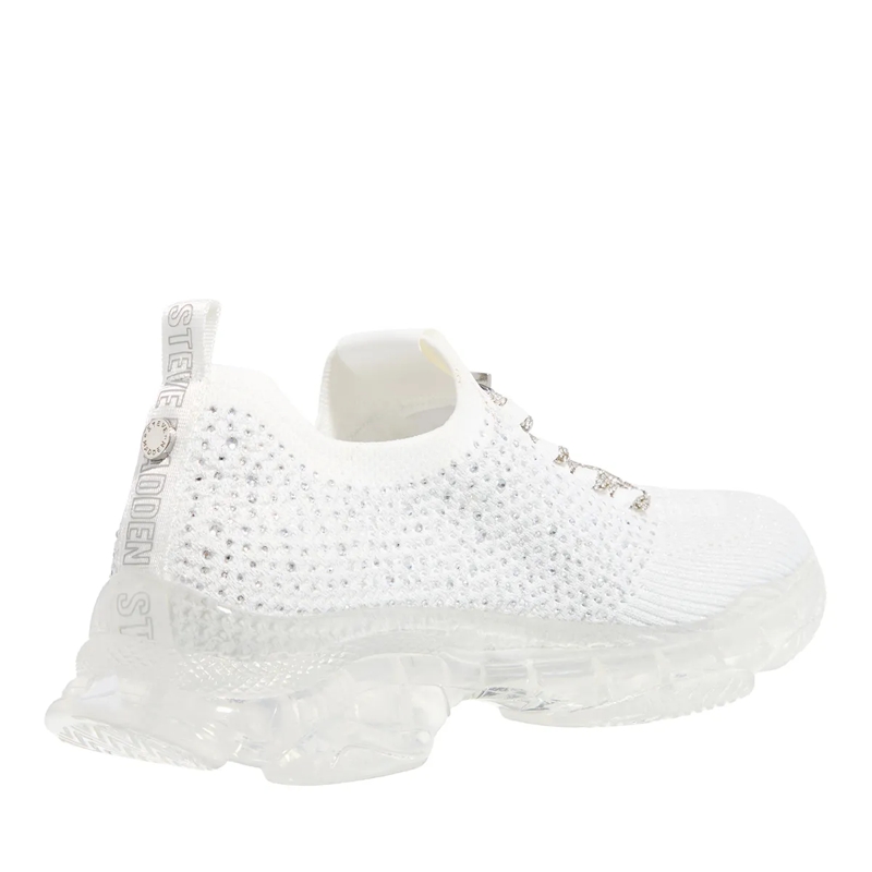 Steve Madden Low-Top-Sneaker Meter White/Clear(Image 3)