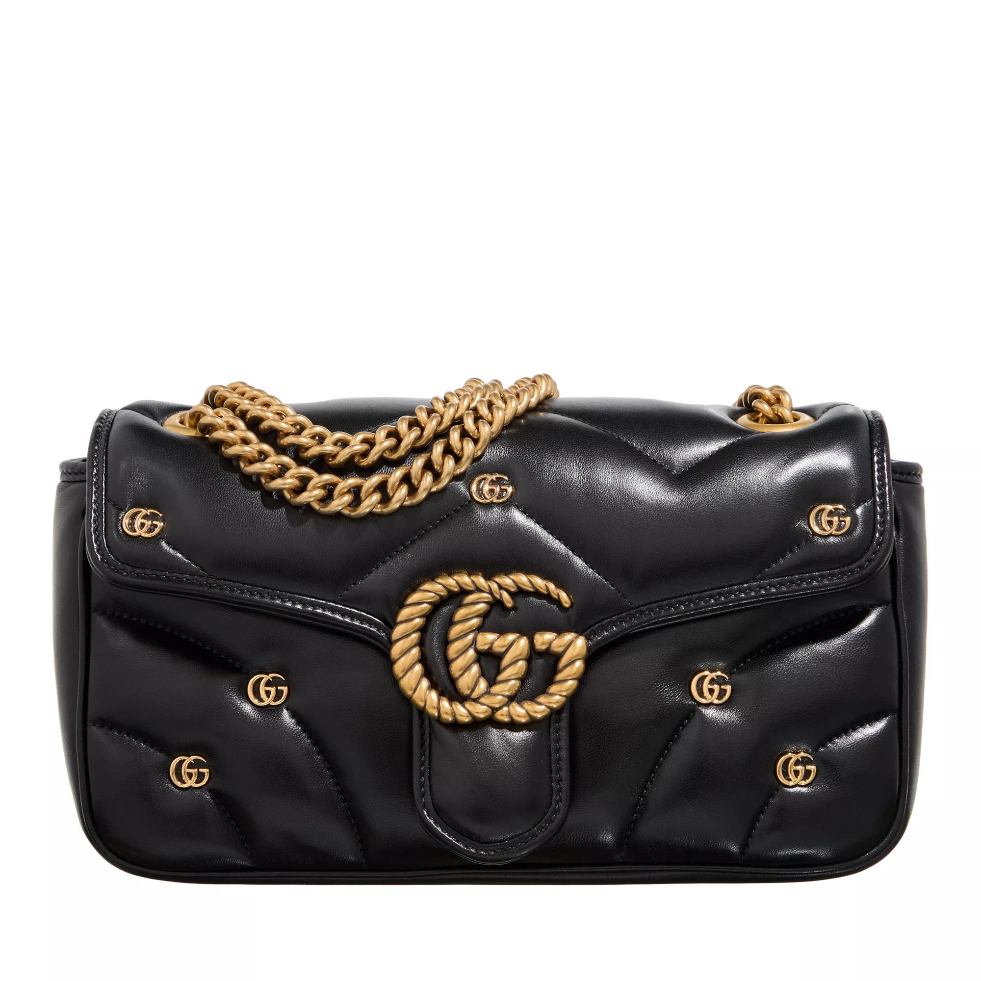 Gucci Crossbody Bags - Handbag Marmont Nappa - Gr. unisize - in Schwarz - für Damen