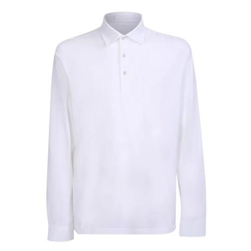 Herno White Classic Polo Shirt White 