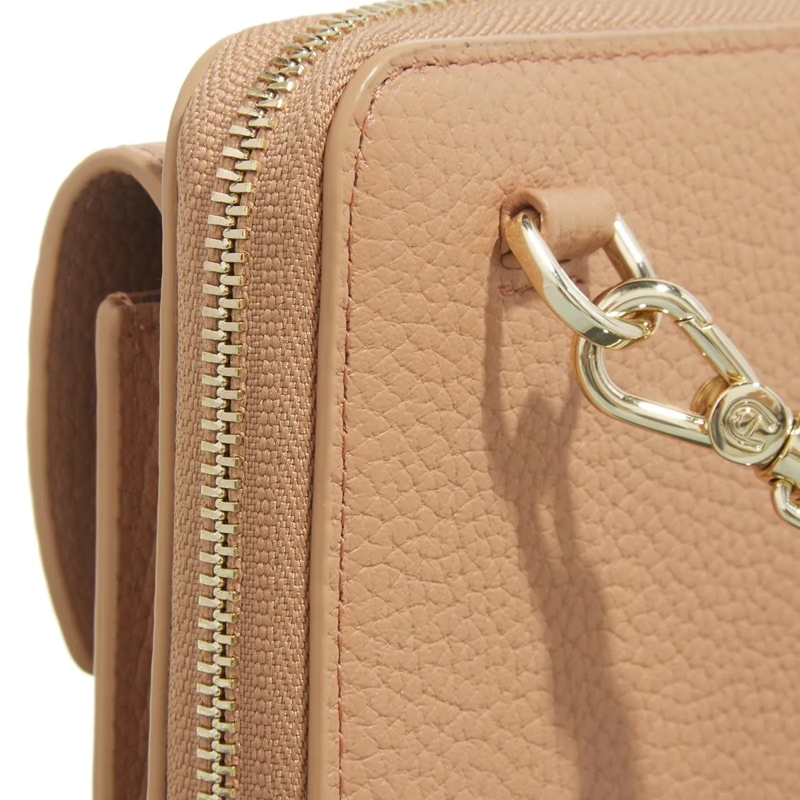 AIGNER Wallet On A Chain Fashion Pecan Brown(Image 4)