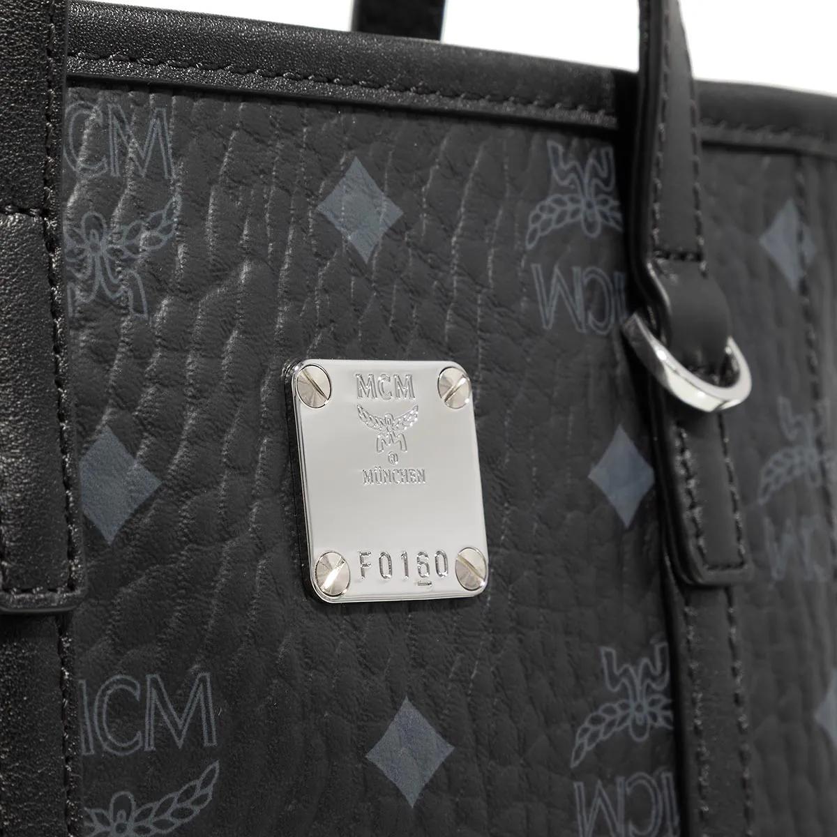 MCM Shoppers Toni Vi Shopper Xmn in zwart