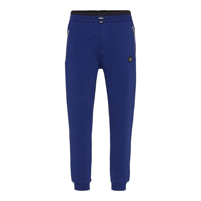 Philipp Plein Jogginghose Jogginghose dunkel-blau