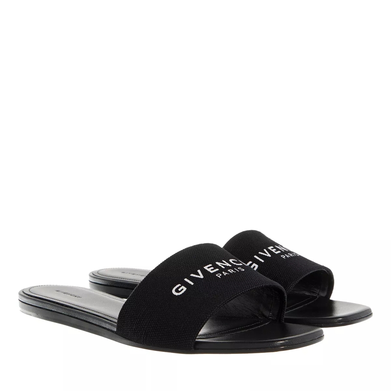 Givenchy Slides 4G Flat Sandal Black