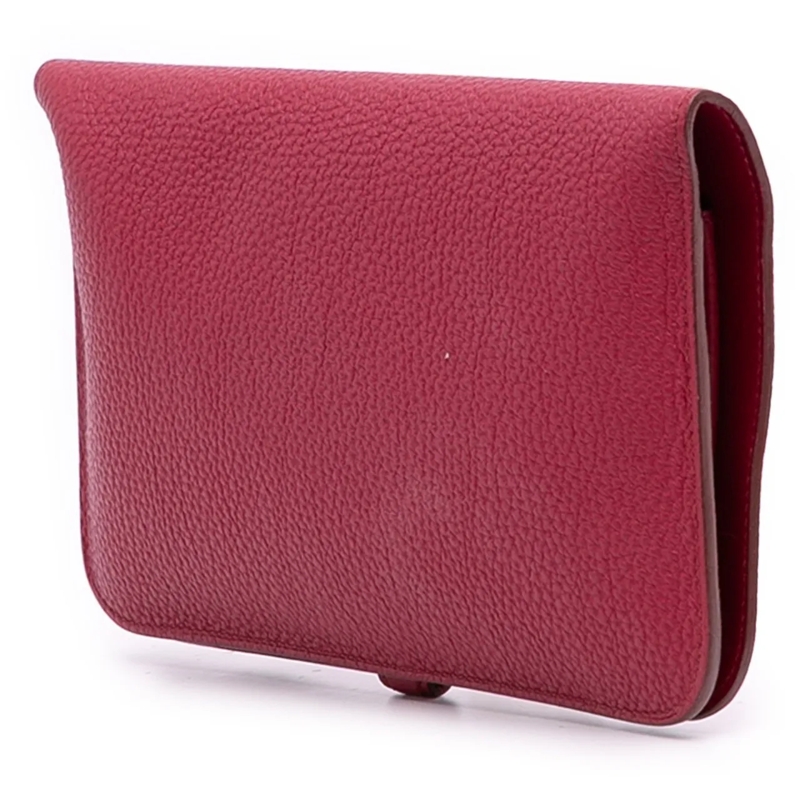 Hermès Geldbörse Togo Dogon Duo Wallet GM rot