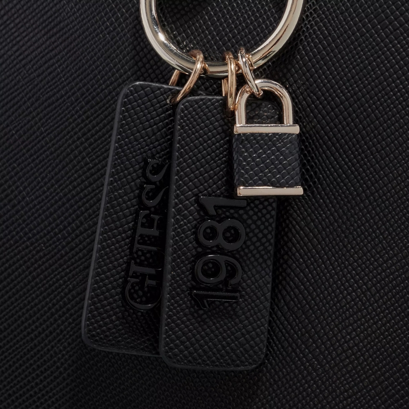 Guess Tote Eco Alexie Elite Tote Black(Image 5)