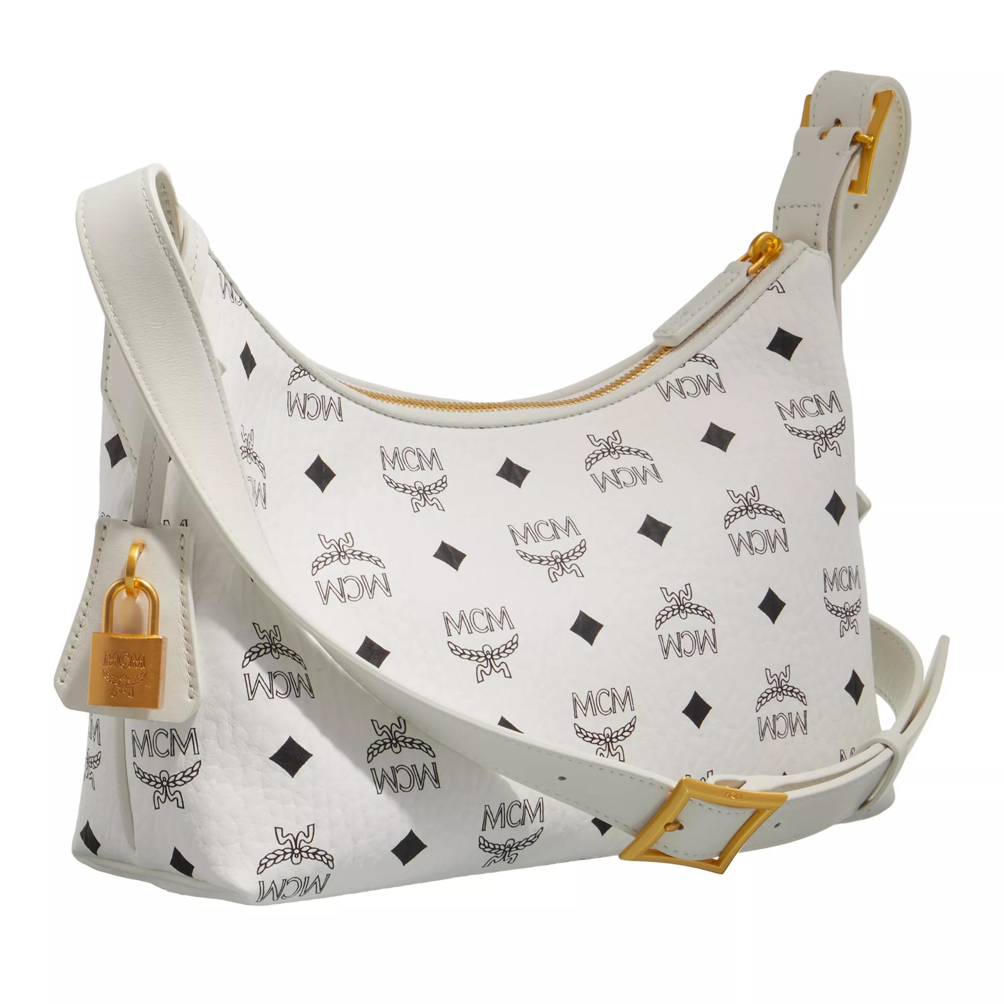 MCM Hobo bags Aren Vi Hobo Small in wit