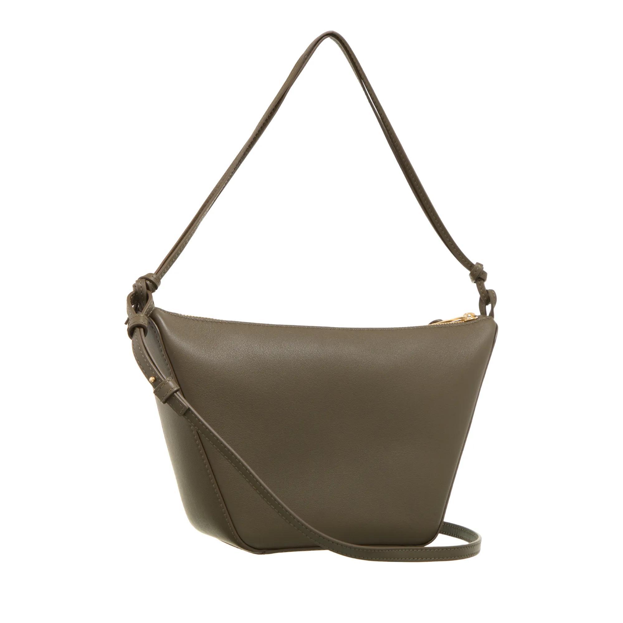 Loewe Hobo bags Mini Hammock Hobo Bag in groen