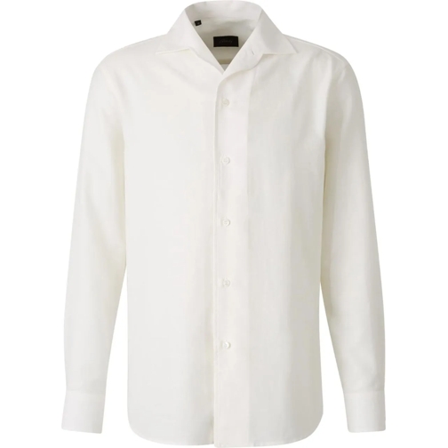 Brioni T-shirts Plain Cotton Shirt mehrfarbig