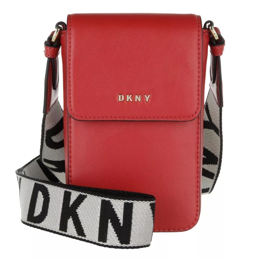 DKNY Winonna Flap Phone C Bright Red Borsetta per telefono