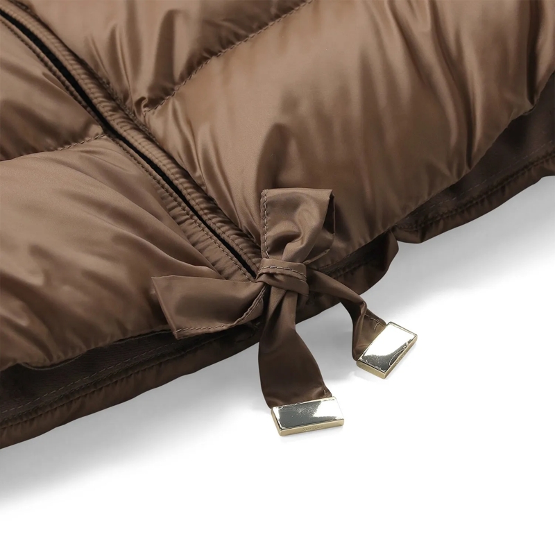 Max Mara  Wattierte Crop-Weste MTC Favilla braun(Image 4)