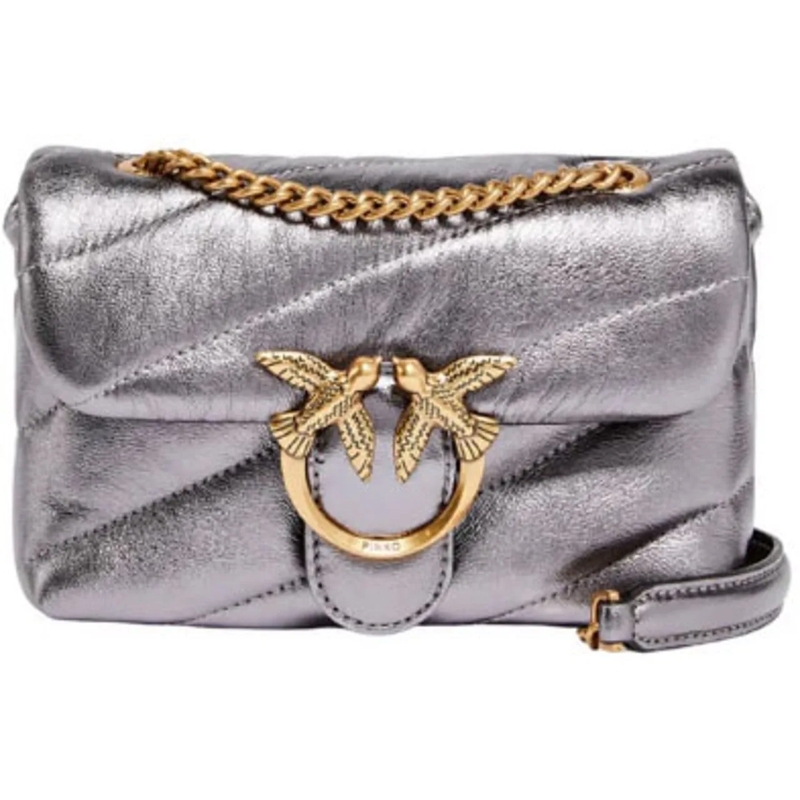 Pinko Schultertasche Bags Grey grau