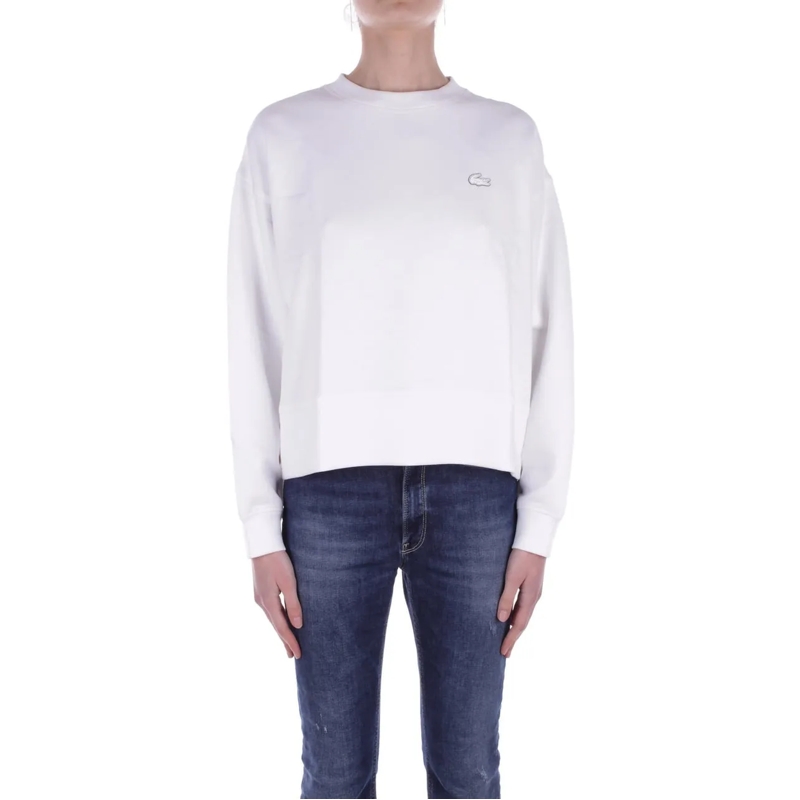 Lacoste Sweatshirt Sweaters White weiß