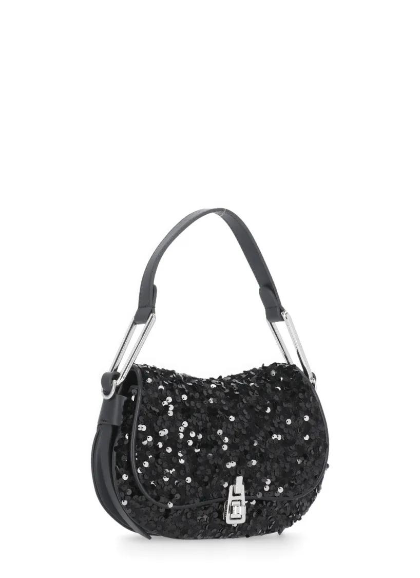 Coccinelle Hobo bags Black Leather "Magie" Shoulder Bag in zwart