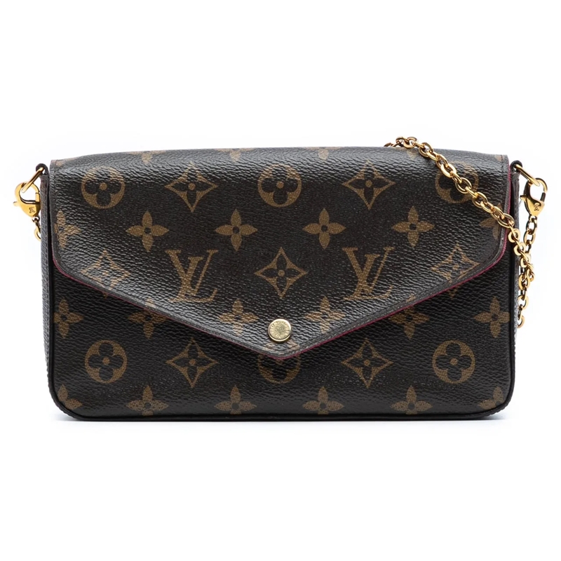 Louis Vuitton Sac à bandoulière Monogram Pochette Felicie braun
