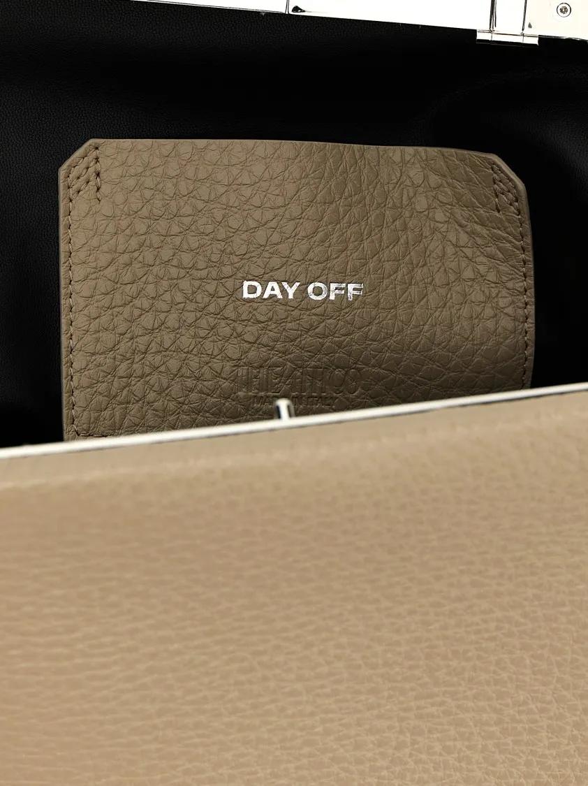 The Attico Hobo bags 'Day Off' Shoulder Bag in beige