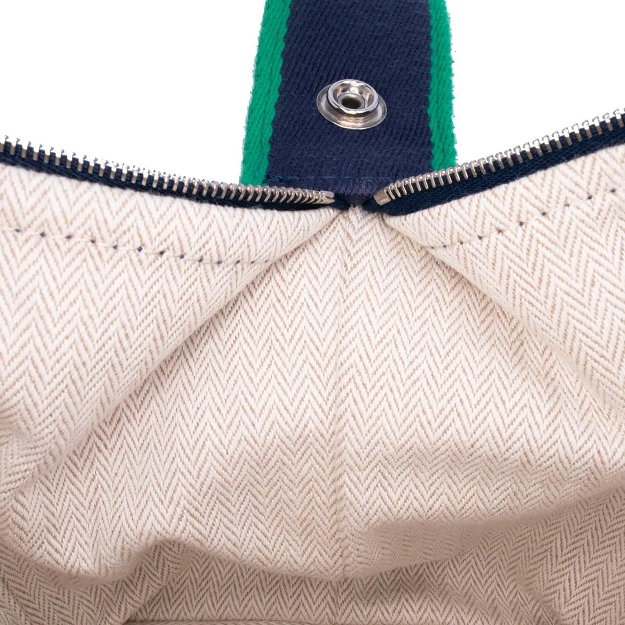 Thumbnail - Hermès Kosmetiktaschen - Small Canvas Bride A Brac - Gr. unisize - in Blau - für Damen