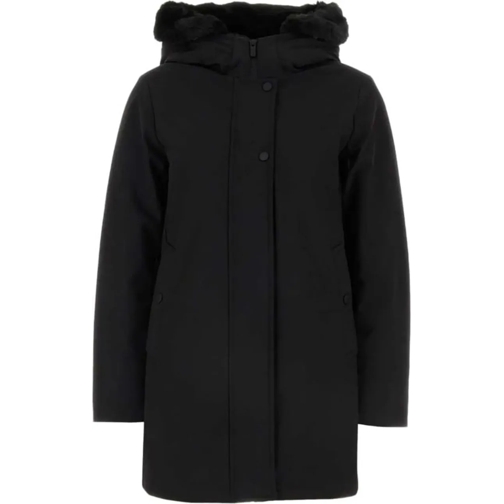 Woolrich Veste de transition Coats Black schwarz